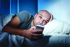 رسانه‌های اجتماعی و اختلال خواب
