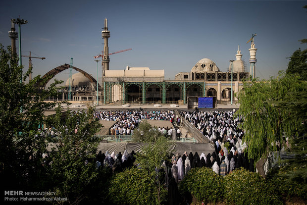پیشرفت ۷۵ درصدی ساخت مصلای امام خمینی (ره) تهران