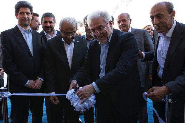 افتتاح پروژه بازسازی خط تولید داروسازی دکتر عبیدی