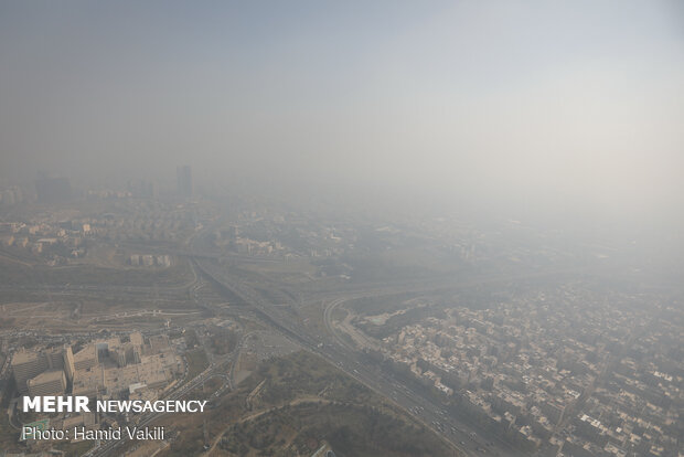 ۷هزار و ۹۱۸ نفر در هوای آلوده دچار مشکل تنفسی و قلبی شدند