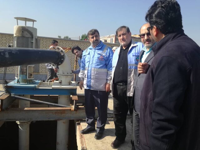 بازدید رییس سازمان مدیریت بحران از مناطق آبگرفته خرمشهر
