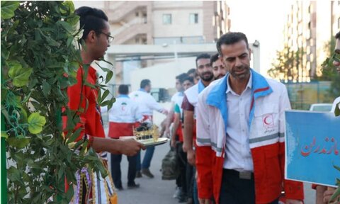 حضور دبیران کانون های هلال احمر شمال شرق کشور در اردوی نشاط و امید