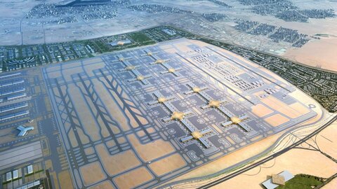 پایان رویاپردازی‌های حاکمان امارات/ ساخت بزرگترین فرودگاه جهان در امارات متوقف شد
