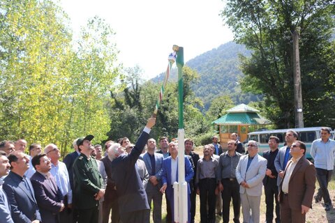 مشعل گاز در روستای کوهستانی ماسوله خانی شهرستان ماسال روشن شد