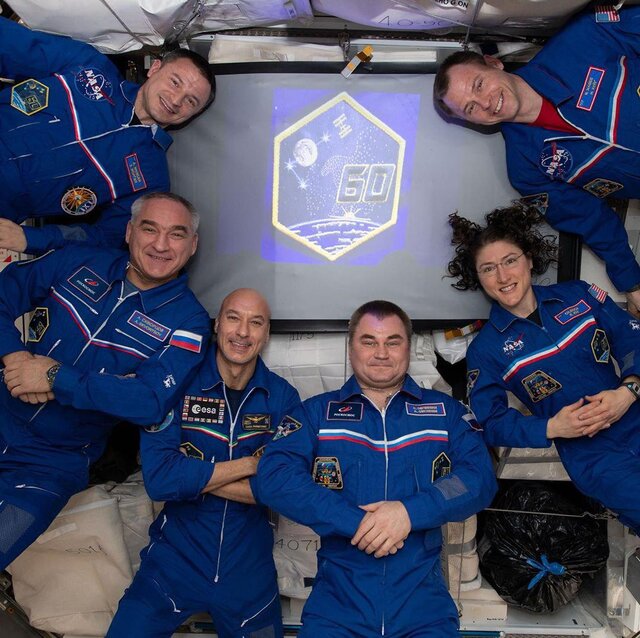 پرتره جدید فضانوردان ایستگاه فضایی بین‌المللی