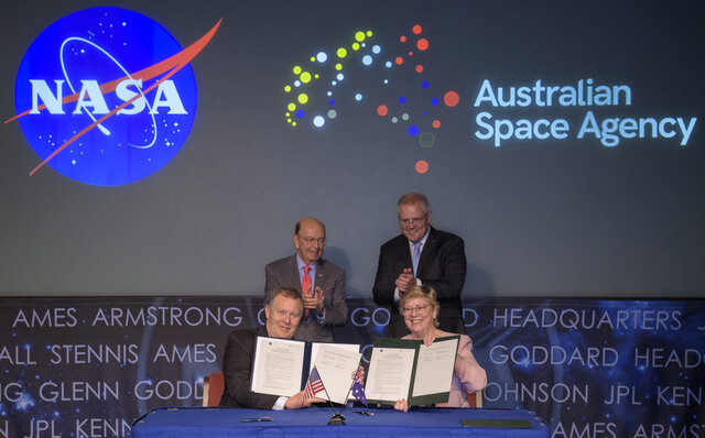 استرالیا با ناسا همکاری می‌کند