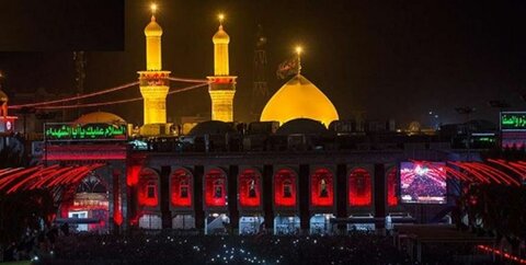 ارسال قطعات گنبد حرم مطهر امام حسین (ع) از کرمان به کربلا