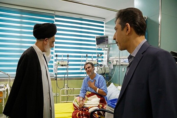 رئیس دیوان عالی کشور در بیمارستان دادگستری حضور یافت