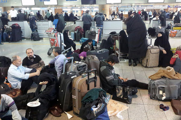 تمام مسافران ورودی از چین در فرودگاه معاینه و کنترل می‌شوند